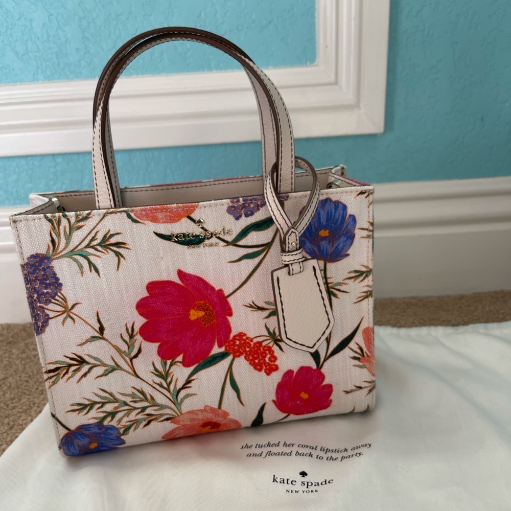 KATE SPADE colorful floral bag